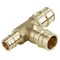 Apollo 3/4 in. x 1/2 in. x 3/4 in. Brass PEX-A Expansion Barb Reducing Tee EPXT341234 - alternate 2